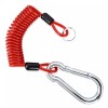 Nilight 6FT Breakaway Trailer Cable Stainless Steel Spring Towing Coiled