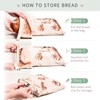 JOYCUDDLE 2 Packs Bread Bags for Homemade Bread with Proofing