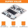 140 Pack 3/4" Zip Tie Adhesive Mounts Self Adhesive Cable