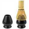 ANCLLO Matcha Whisk Stand Ceramic for Bamboo Matcha Chasen for