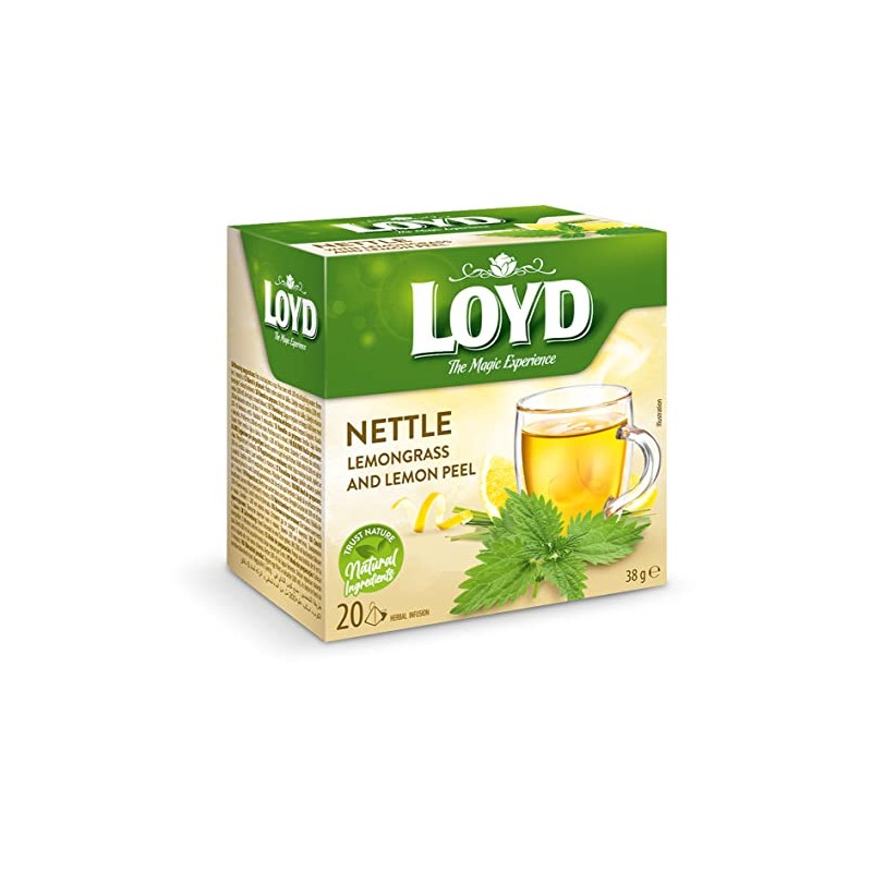 Loyd Nettle Lemongrass and Lemon Peel Tea The Magic Experience