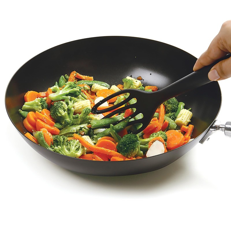 Norpro Jumbo Fiskie - Fork & Whisk,Black