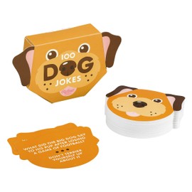Ridley's 100 Dog Themed Hilarious Joke Cards for Adults & Kids