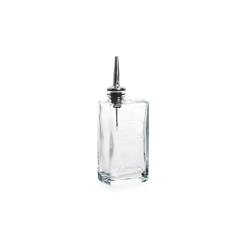 Bormioli Luigi Optima Vinegar with Stopper, 7 x 5 x