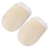 BIUDECO Exfoliating Glove Set Body Scrubbers for Bath Shower Made