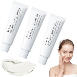 Crema 345 Relief de 50 Ml-3Pzas,345 humectante calmante reparador de la barrera facial，Crema Reparadora de La Barrera Cutánea, Nutrición Suave Y Calma