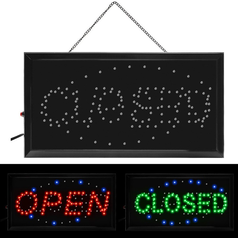 Boshen Led Open Signs Decor for Business Mart Shop Store