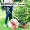Powmag 100 Pieces Grass Trimmer Blade Plastic Replacement Blades, Grass