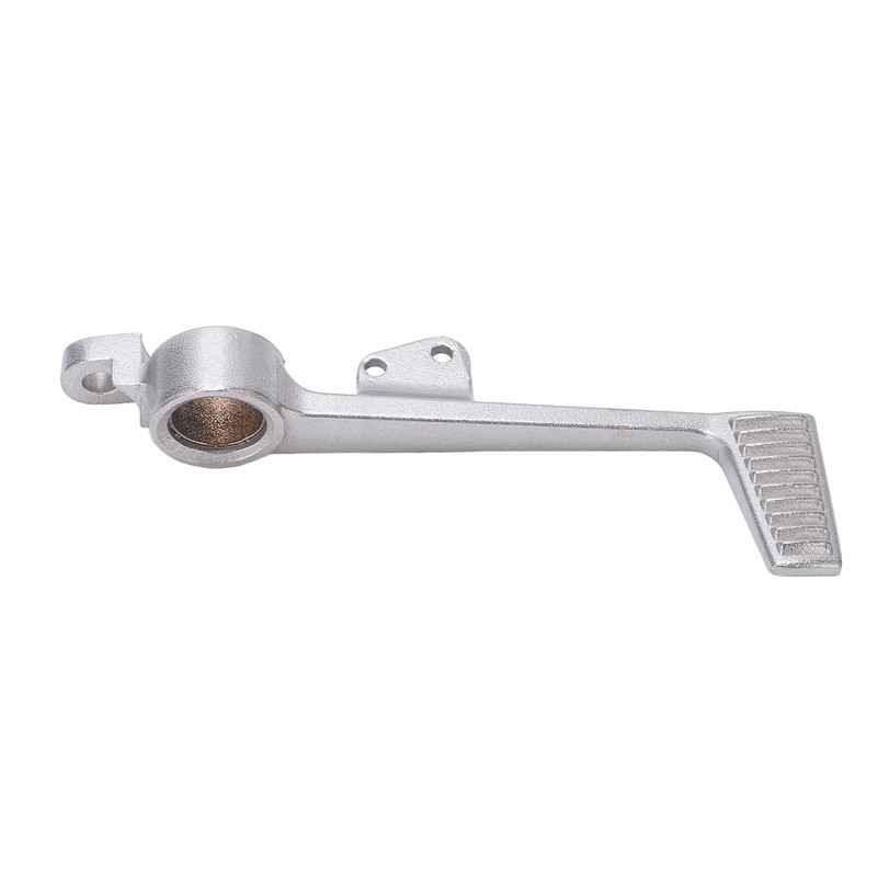 Motorcycle Rear Brake Lever Foot Pedal Silver CNC Aluminium Replacement