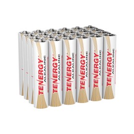 Tenergy 1.5V AAA Batteries, High Performance Alkaline AAA Non-Rechargeable Battery for Clocks, Remotes, Toys & Electronic Devices, 24 Pack