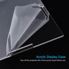 sourcing map Display Case Acrylic Box Transparent Dustproof Protection for