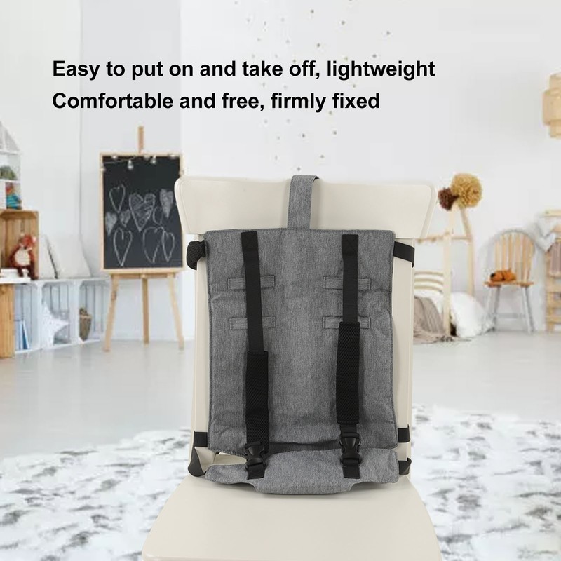 Dining Chair Seat Belt Portable Adjustable Strap Washable Lightweight Comfortable