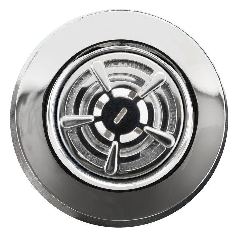Factory RV Shower Pan Drain | Stainless Steel, Fits 3"