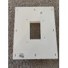 SturdiMount Receptacle Mount - Trim White - 6" x 8.5"
