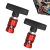 lekiliky 2PCS Car Hood Prop Struts Clamp, Vehicle Trunk Gas