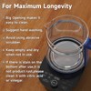 ICOOKPOT Hot Glass Electric Kettle with Tea Infuser and Temp