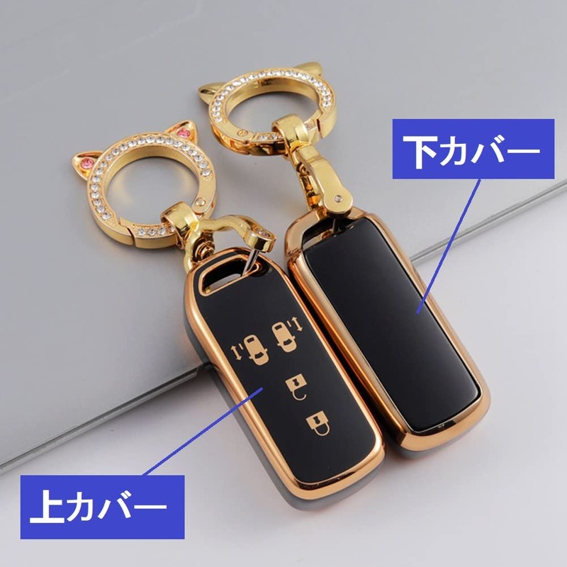 [ZANEKO] N-BOX Key Case Compatible with Honda N-BOX N-ONE N-WGN