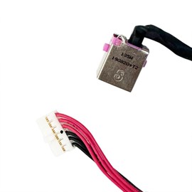 DC Power Jack Cable Charging Socket Port Plug Connector for Acer Nitro 5 AN515-41 AN515-42 AN515-51 AN515-53 G3-571 G3-572 /Aspire A715-71 A715-72 A715-74 DC301010K00 DC301010V00 50.Q2CN2.002 6-pin