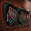 FresKaro 5pack Carabiner Keychain Clip Heavy Duty, Small Sturdy Key