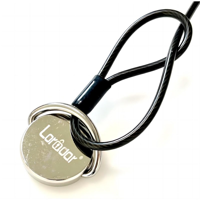 LORADAR Stainless Steel Security Anchor Base Plate,Desk Mount Anchor D