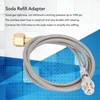 Soda Refill Adapter 1500PSI Rustproof CO2 Cylinder Cartridge Fill Tank