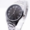 Reloj Bulova Classic 96l272 Correa Plateado Bisel Plateado Fondo Gris