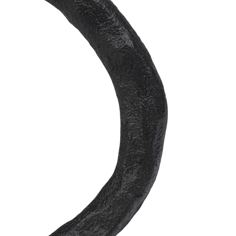 Bloomingville Decorative Cast Metal Taper Candle Holder, Black