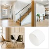 sourcing map 5pcs 70mm(2 3/4") Rubber End Caps, Round Vinyl