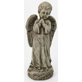 Angelique Concrete Garden Statue Cement Religious Figure Catholic Sculpture