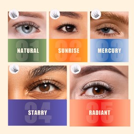 Ehszm Beauty Upgraded,Wispy Lash Clusters 12mm D Curl Only,Eyelash Clusters Natural,Ultra-Soft Individual Lashes,Empowered by New Softening Factor.No Plastic Feel,New Comfort. - Starry Stytle