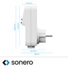 Sonero digitales Thermostat Steckdose, Temperaturregler, Heizung, Kühlung, zeitgesteuert mit internem