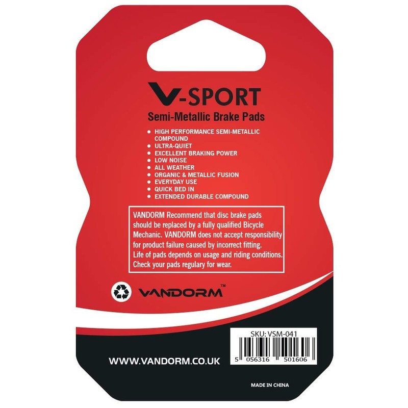 VandormSPORT - SHIMANO Ultegra BR-RS805 BR-RS505 - SEMI METALIC SILVER