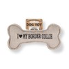 History & Heraldry Squeaky Dog Toy (I my Border Collie)