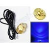 SeaLux Boat Underwater Garboard Drain Plug only Blue LED Light