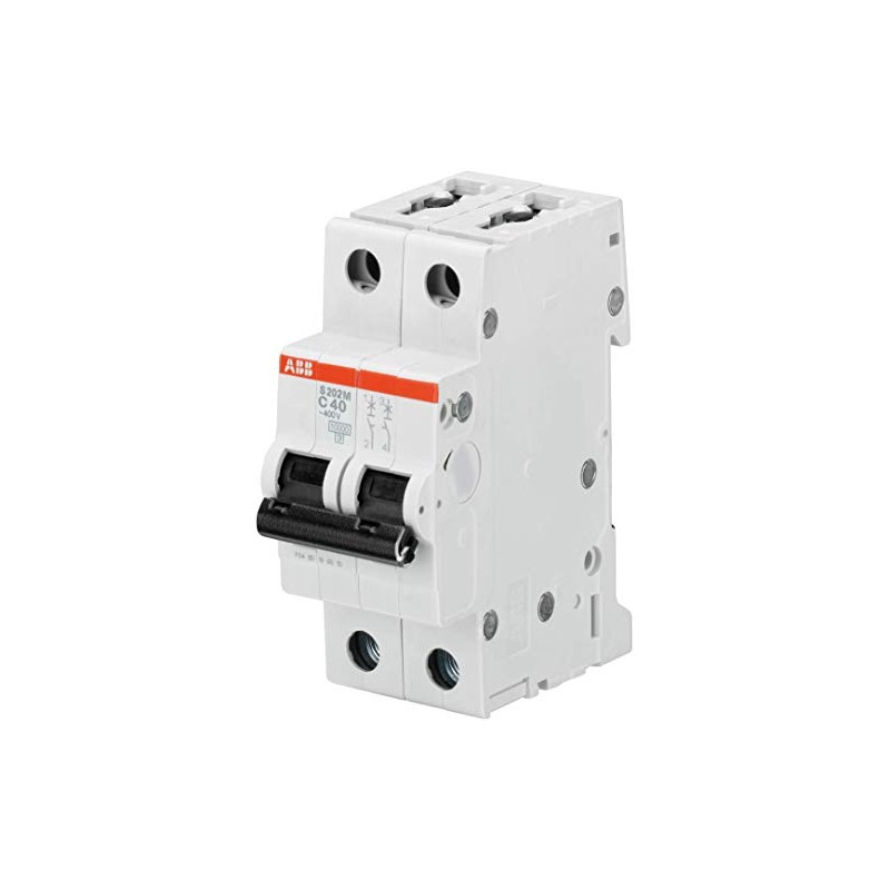 ABB 2CDS272001R0404 System Pro M Compact Miniature Circuit Breaker, Double