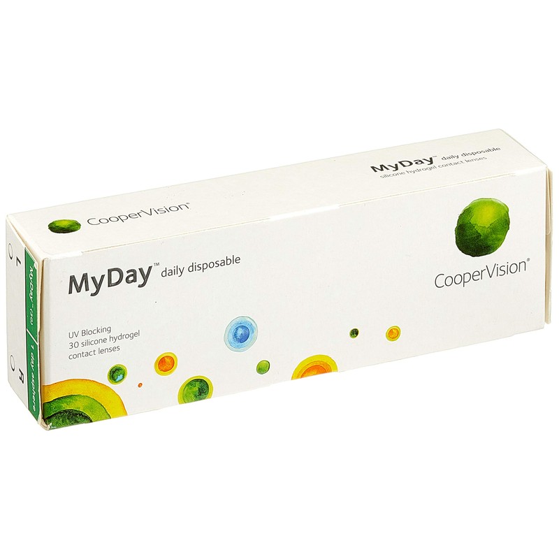 CooperVision MYDAY 8.4 +08.00 Daily Lenses, Soft, 30 Pieces, BC