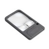 Carson LED Lighted Multi-Power 2.5x, 4.5x, and 6x Pocket Magnifier,