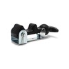 QWORK 4 Packs Rubber Hood Catch Flexible T-Handle Hasp Rubber