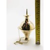 Brass Hanging Censer, Charcoal Incense Burner with Chains, 7" High
