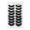KOKAY False Eyelashes Russian Strip Lashes Faux Mink Lashes 8