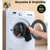 KitchLife Microfiber Cleaning Cloth Roll - Tear-Away Reusable Microfiber Paper