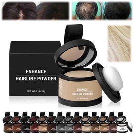 Coloración para el cabello Veinsgrain,Cobertura de raíces Veinsgrain,Sombra en polvo para la línea del cabello,Mejora la línea del cabello en polvo para mujeres y hombres (10 Rubio claro, 1)