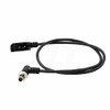 HangTon D-tap Locking DC Barrel Right Angle Power Cable for