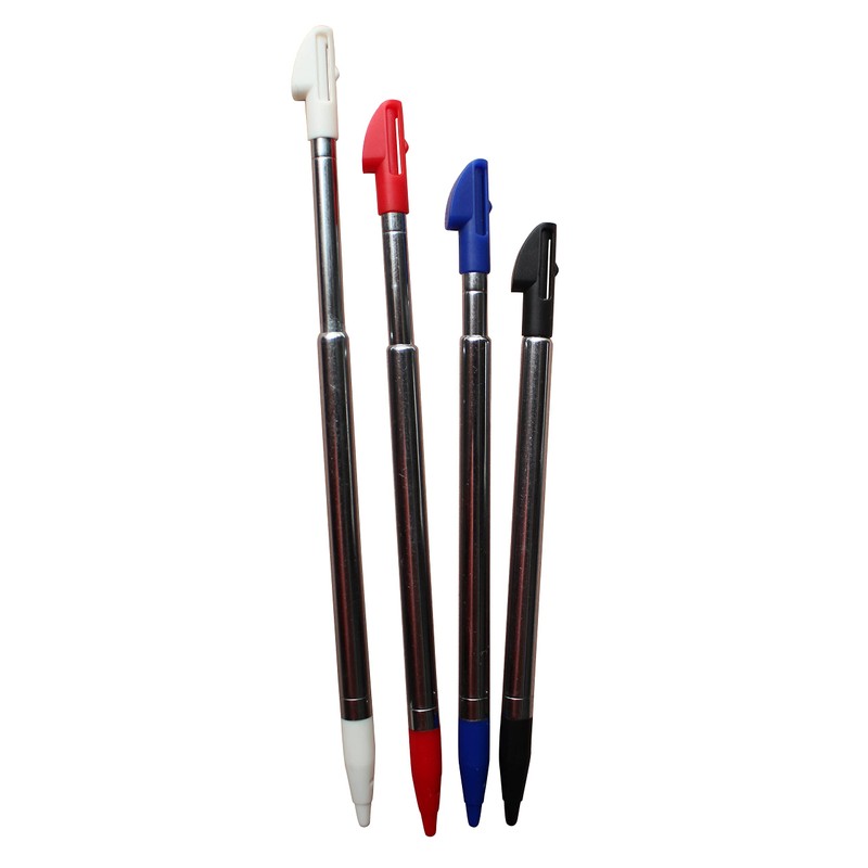Dealbude24 5 x White Retractable Stylus Pen Display Touch Pen