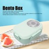 Bento Lunch Box for Kids, Compartment Stainless Steel Thermal Food