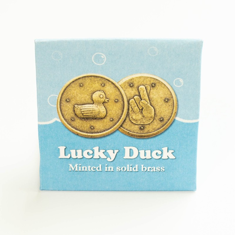 Products Lucky Duck Coin in Brass