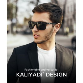 KALIYADI Sunglasses-Men Polarized-Sunglasses Mens Sunglasses: Sun Glasses Polarized UV Protection Unisex Lightweight Driving Fishing Golf