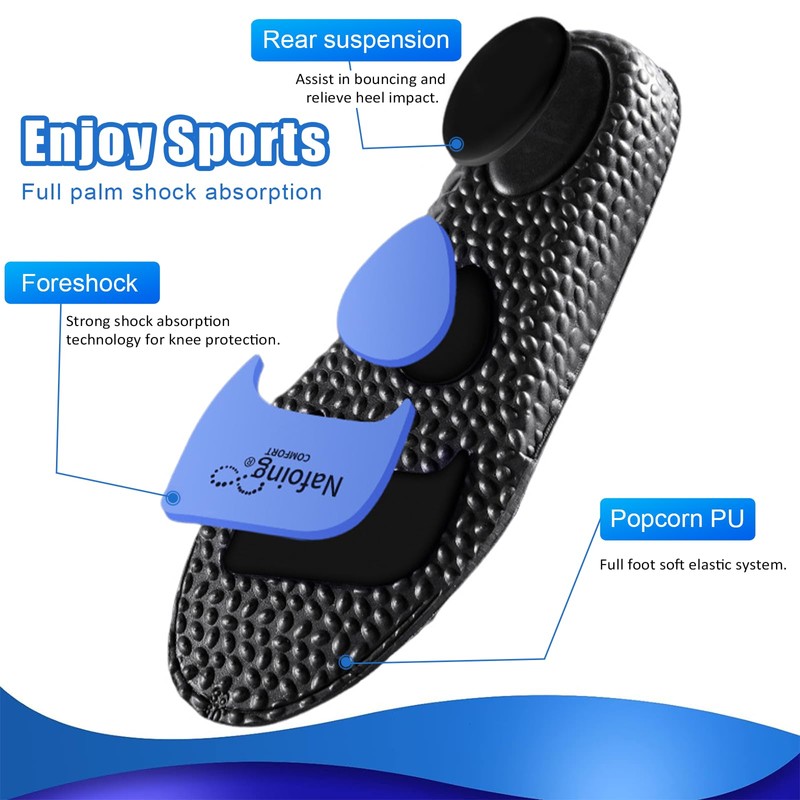 Insole, anti-fatigue insole, sports insole, strong upgrade, comprehensive shock absorption,