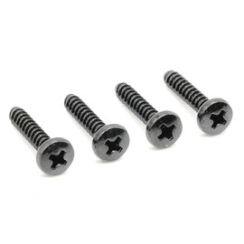 ReplacementScrews 1 Set of Metric Screws (Model RS-198259) Pan Head - Philips Drive - Black Plated (Pack of 4)