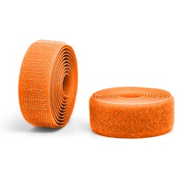 Neon Orange 5/8 inch Sew on Hook and Loop 1 Yd Strips Non-Adhesive Nylon Fabric Interlocking Tape Sewing Fasteners Set Excellent Grip for Military Form Bags Home Office School Car and Crafting
